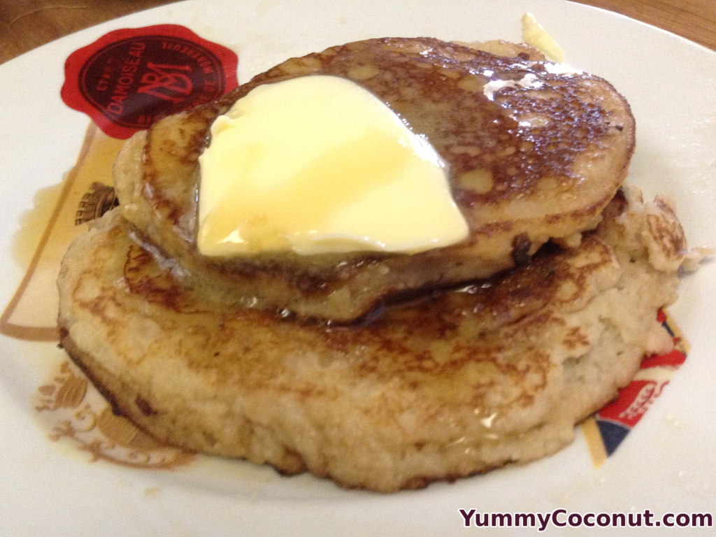 Coconut flour pancakes