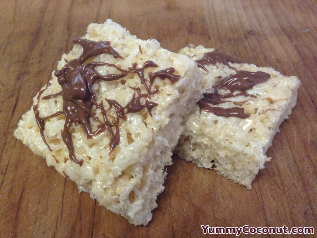 Coconut Rice Krispie Treats